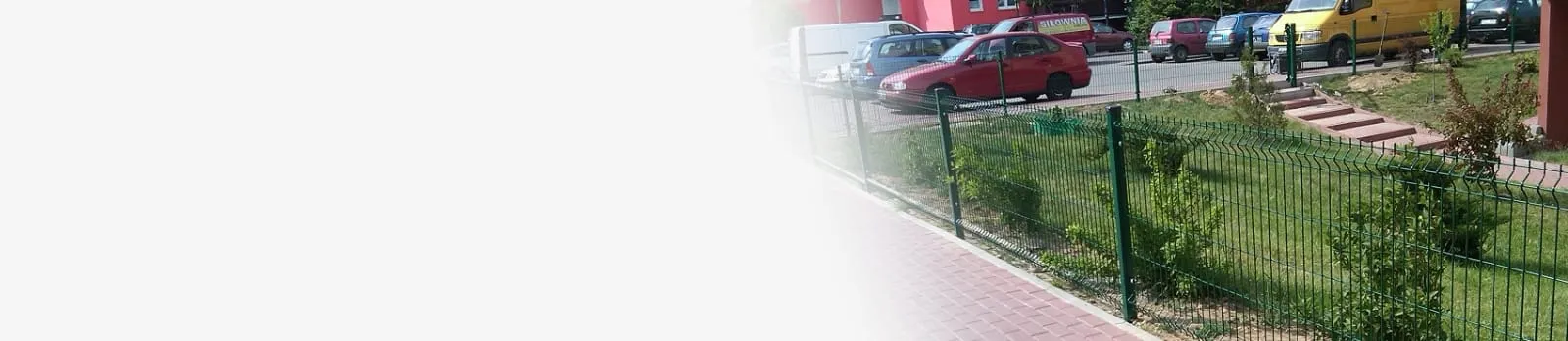 Ogrodzenie panelowe z siatki zgrzewanej
