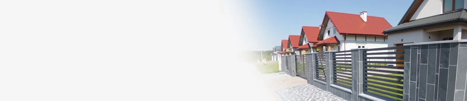 Ogrodzenie poziome z profili stalowych