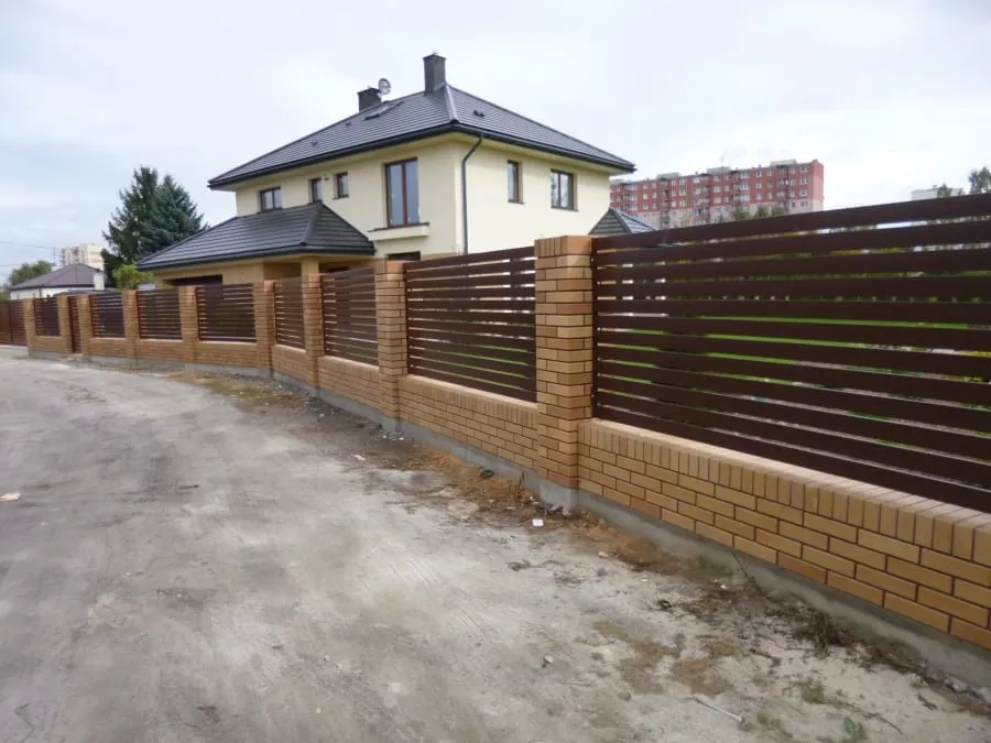 Ogrodzenie poziome 02 — ogrodzenia poziome, zdjęcie 2 z 6