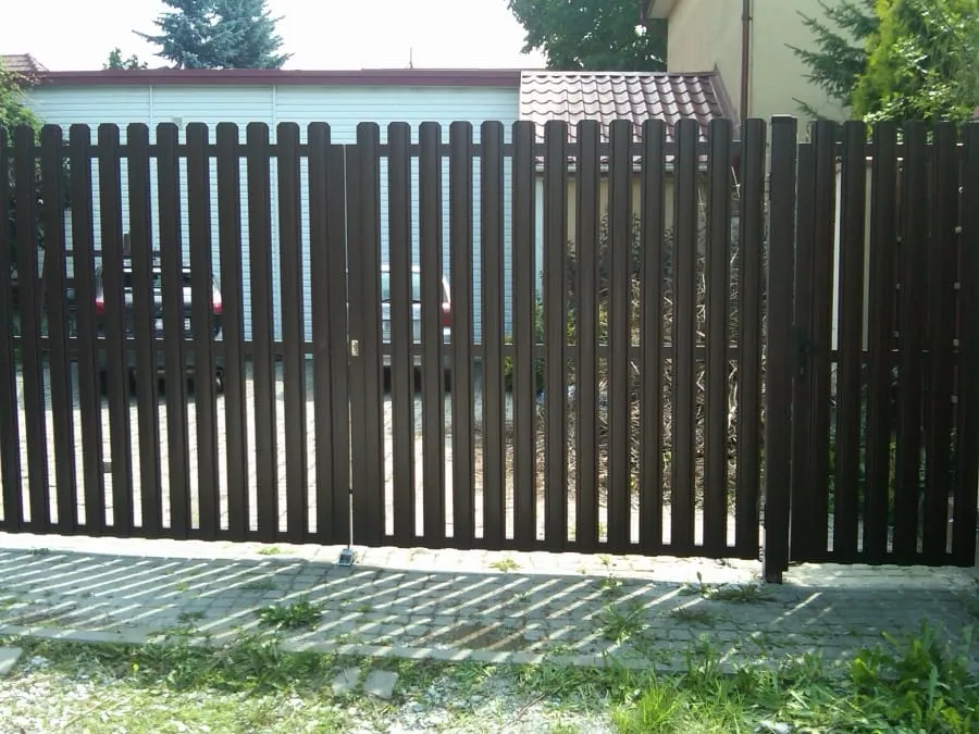 Ogrodzenie sztachetowe 03 — ogrodzenia sztachetowe, zdjęcie 2 z 4